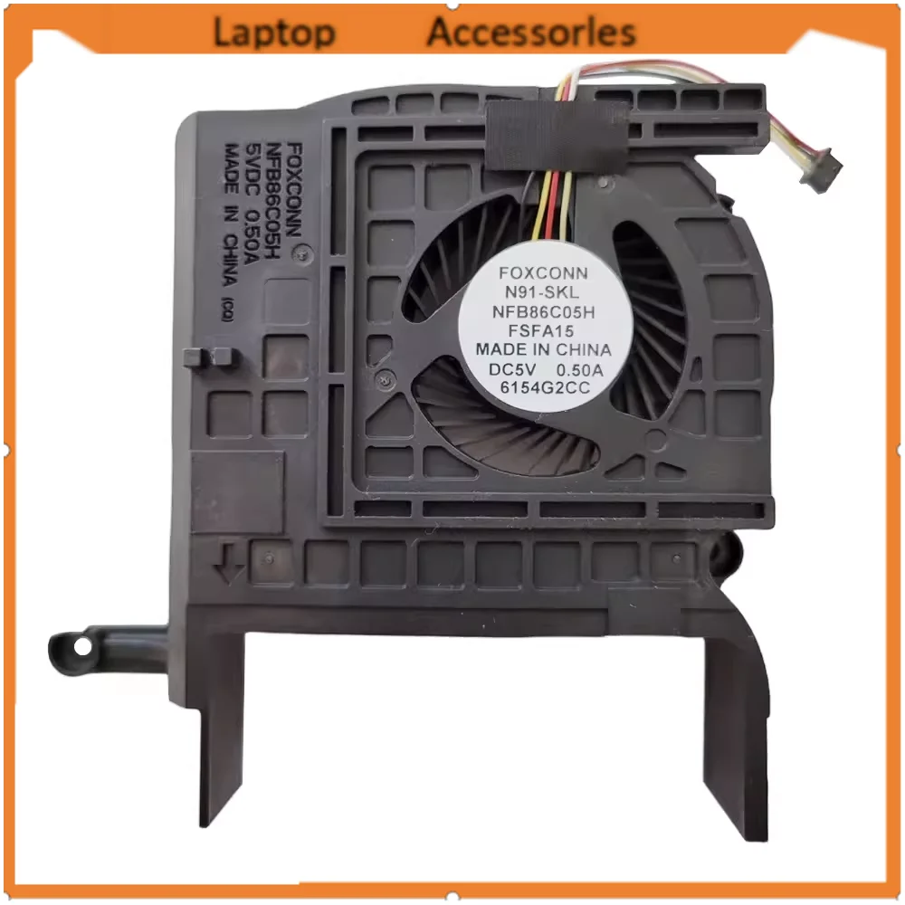 Ventilador de refrigeración de CPU para portátil HJ para HP All IN One 20-C 22-B 24-G NFB86C05H FSFA15 DC5V