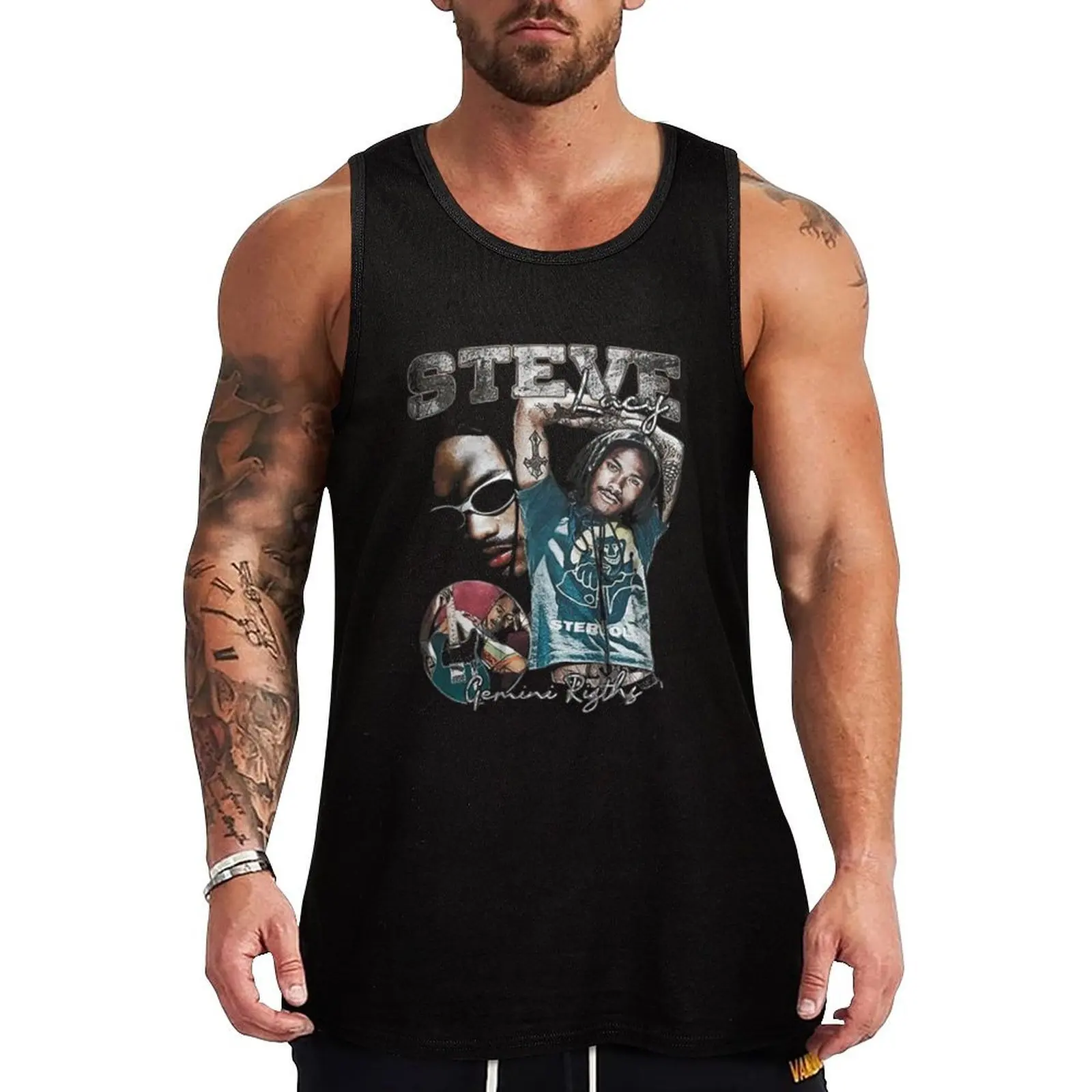 Steve Lacy 7 Tank Top Workwear Tank Top Durable Sleeveless Casual Shirt