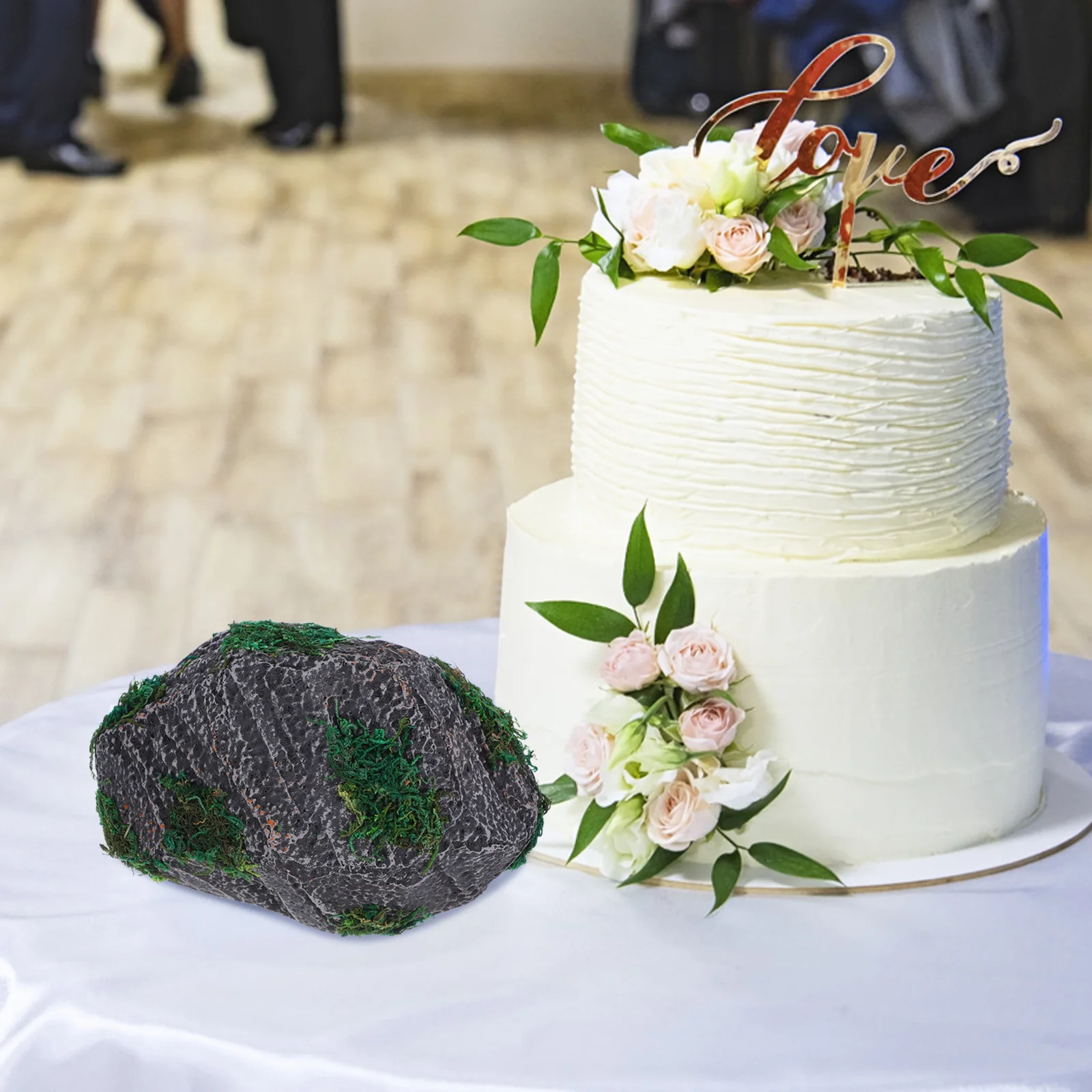 

Foam Fake Boulder Lightweight Realistic Decorative Rock Faux Wedding Stage Aquarium Backdrop Props