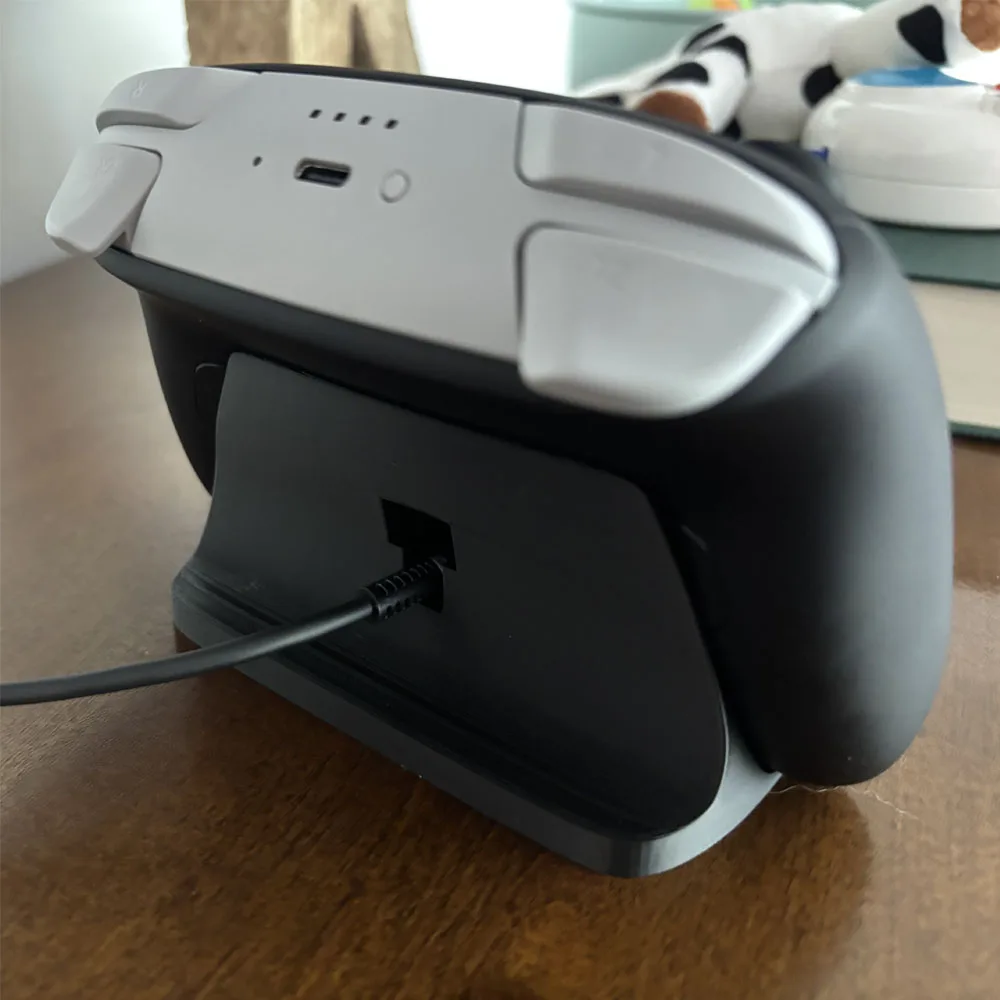 Afbeelding 5: Gamecontrollerstandaard PLA+ voor Switch 2 Pro Dock Gamepad Bureauhouder Handvat Beugelbasis Zwart