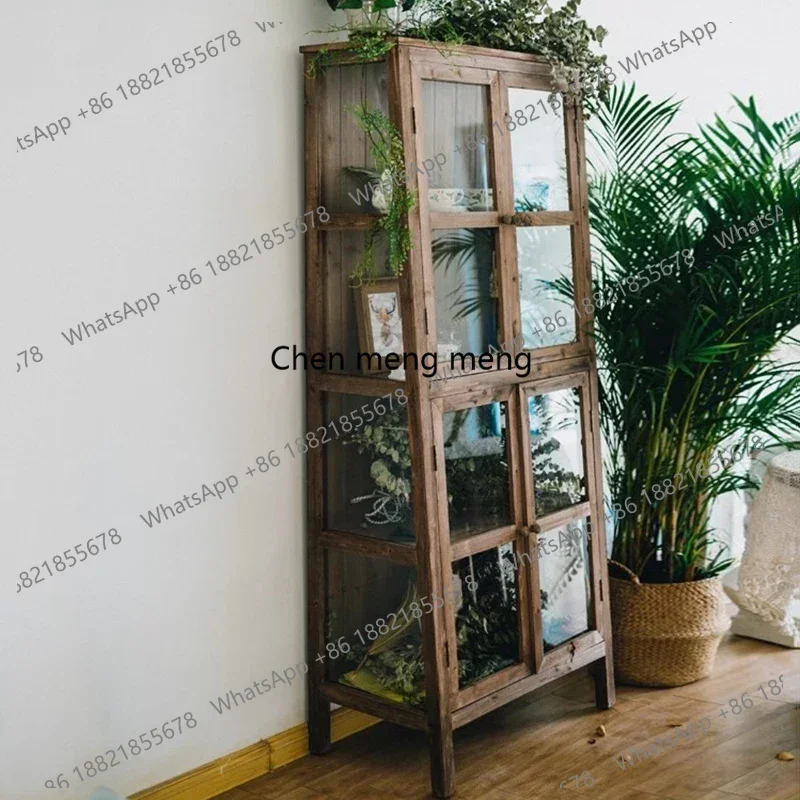 

D150Postmodern Garden Living Room Cabinets Glass Storage Coffee Living Room Cabinets Ergonomic Armoires De Salon Unique Furnitur