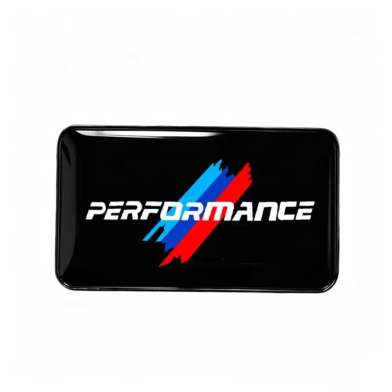 4pcs Car Steering Wheel Decoration Center Hub Cap Emblem Badge DIY Sticker Styling Ornament Accessories For BMW M performance X3 view 3