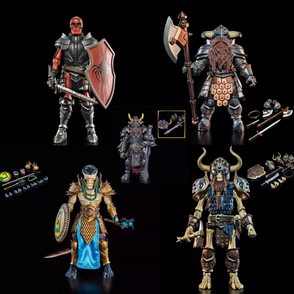 

In Stock Four Horsemen Studio Mythic Legions Legendary Barbarian Anime Action Figure Figurine Model Toys Gifts