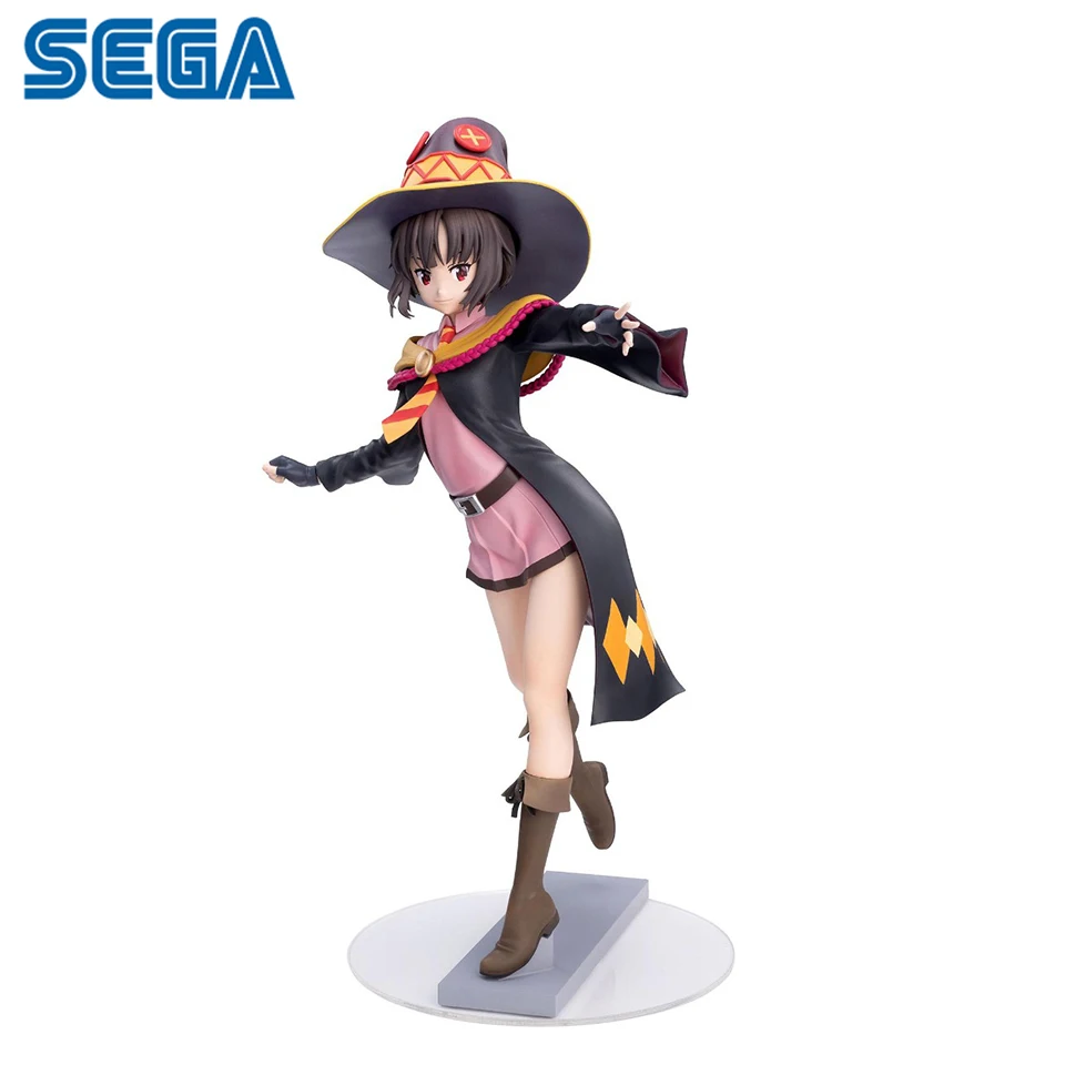 Original Genuine SEGA God's Blessing on This Wonderful World 22cm Megumin Home Accessories Children's Toys Christmas Gift