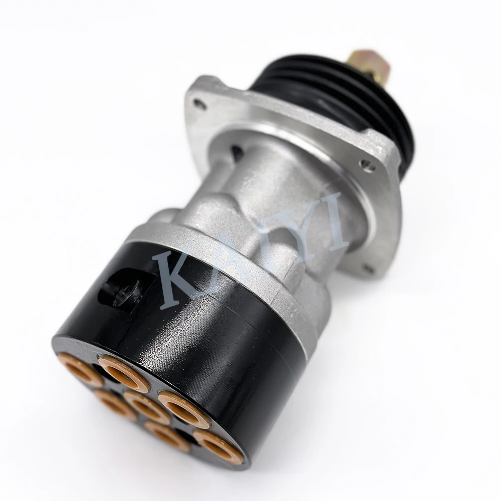 Запасная часть экскаватора, джойстик, 7 отверстий без ручки, резиновый пилотный клапан SK200-2/SY135/XE150 для джойстика с 7 отверстиями в сборе