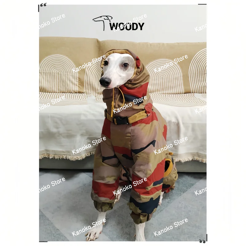Abrigo impermeable resistente al desgaste para mascotas, ropa para perros pequeños y grandes, ropa para galgo Whipbit, accesorios para perros, otoño e invierno