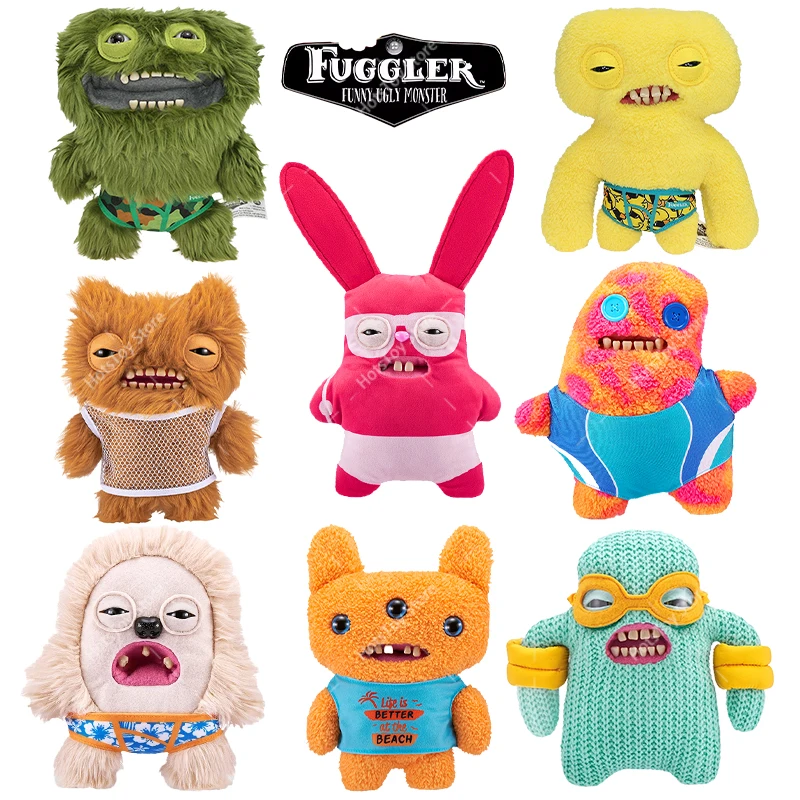 

Новый оригинальный плюшевый фейглер с милыми зубами, серия Monster Vacation, уродливая милая и забавная игрушка-кукла, детский праздничный подарок