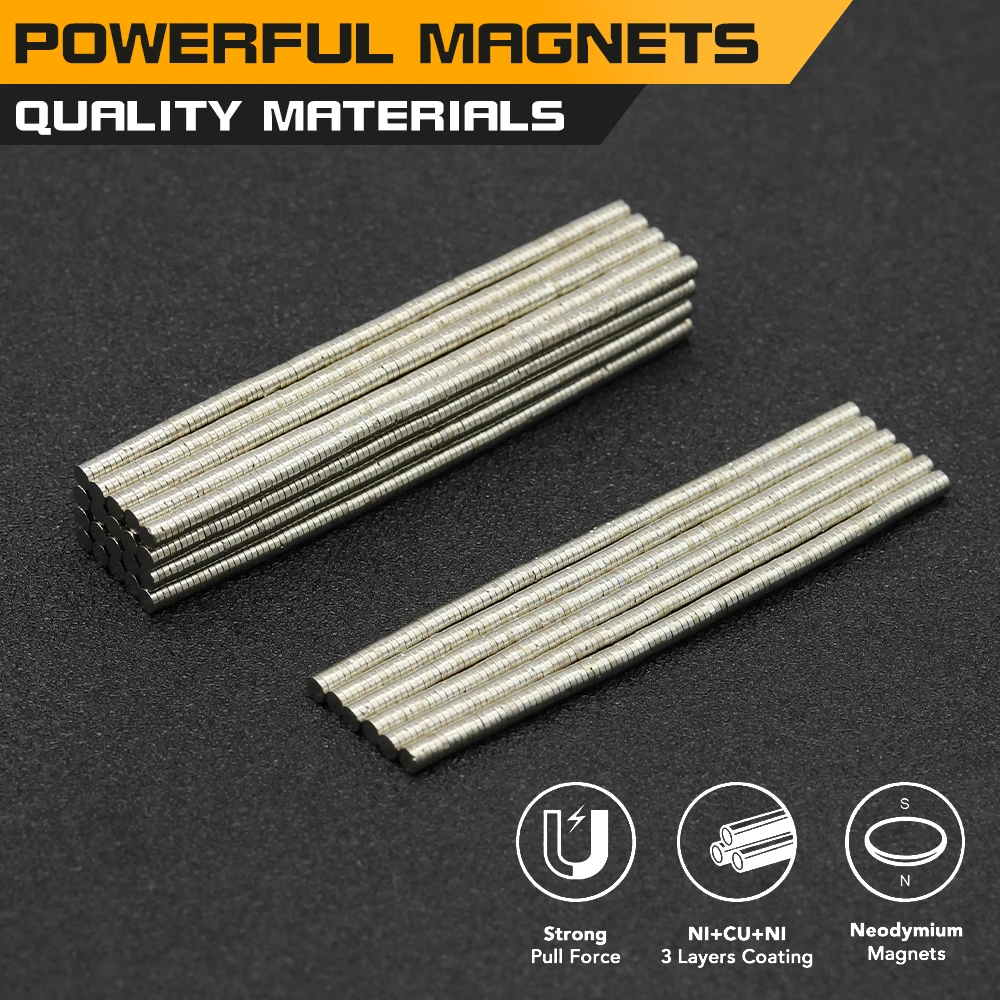 20~2000Pcs 3mm x 1mm N35 Strong Permanent Magnetic imanes Disc NdFeB Round Magnet Super Powerful Neodymium Magnets 3x1