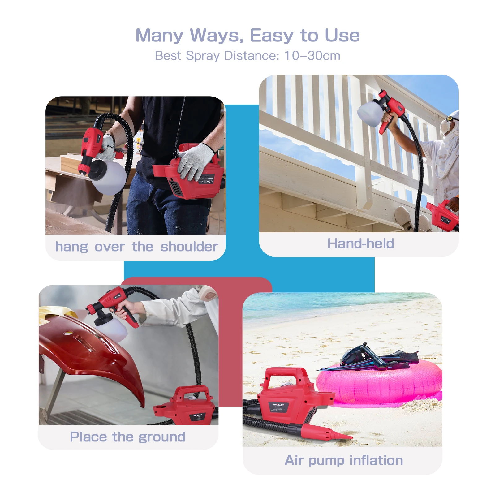 800w Electric Design Airless Sprayer Paint Machine Electric Paint Sprayer