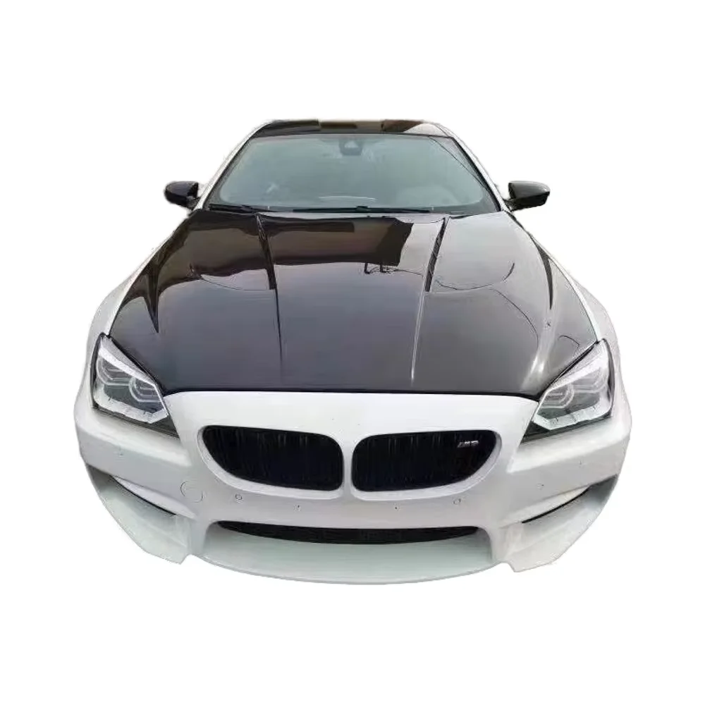 

For 6 Series M6 F12 F13 HM Style Carbon Fiber Hood the 6 Series M6 Upgrades the Carbon Fiber Style Hood