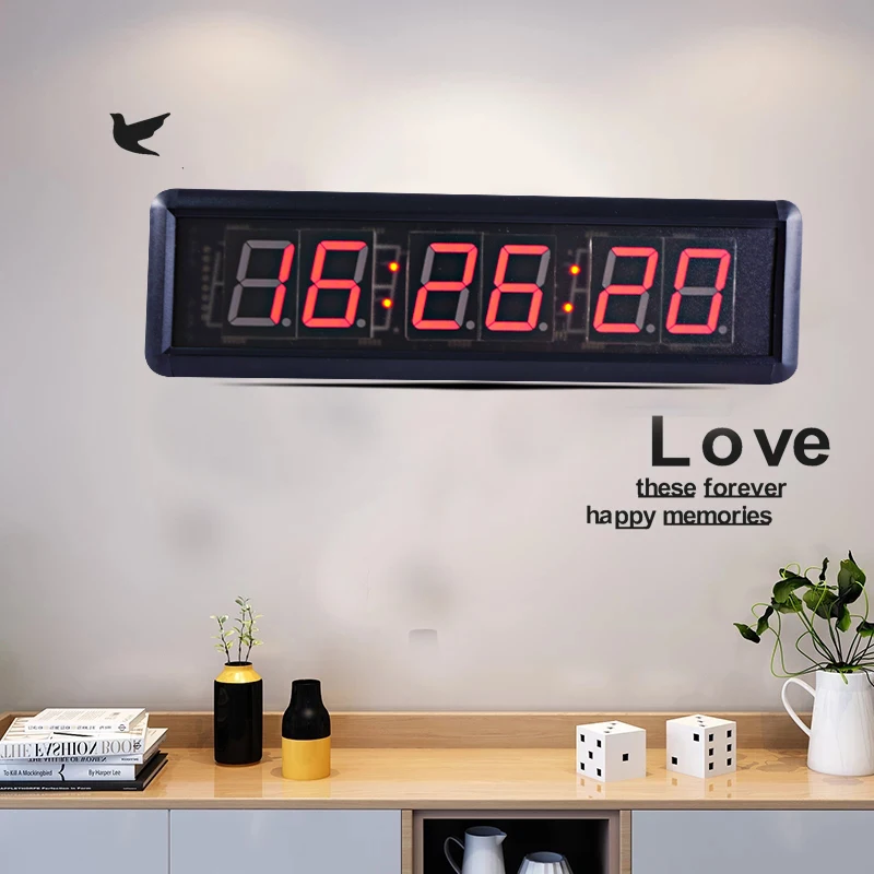 

1.8inch red color hours,minutes and seconds countdown led clock (HIT6-1.8R)