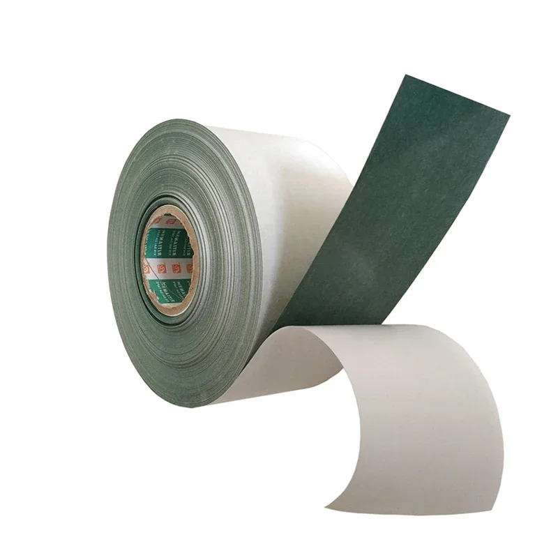 18650 Batteria al litio Carta adesiva per orzo Carta isolante Larghezza 100 mm Colore verde Cuscinetti isolati Lunghezza 1 metro