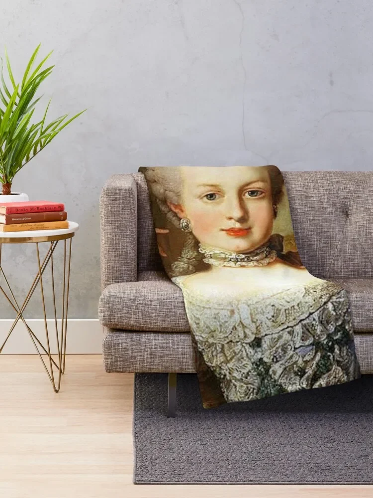 Marie Antoinette - 1767 Throw Blanket