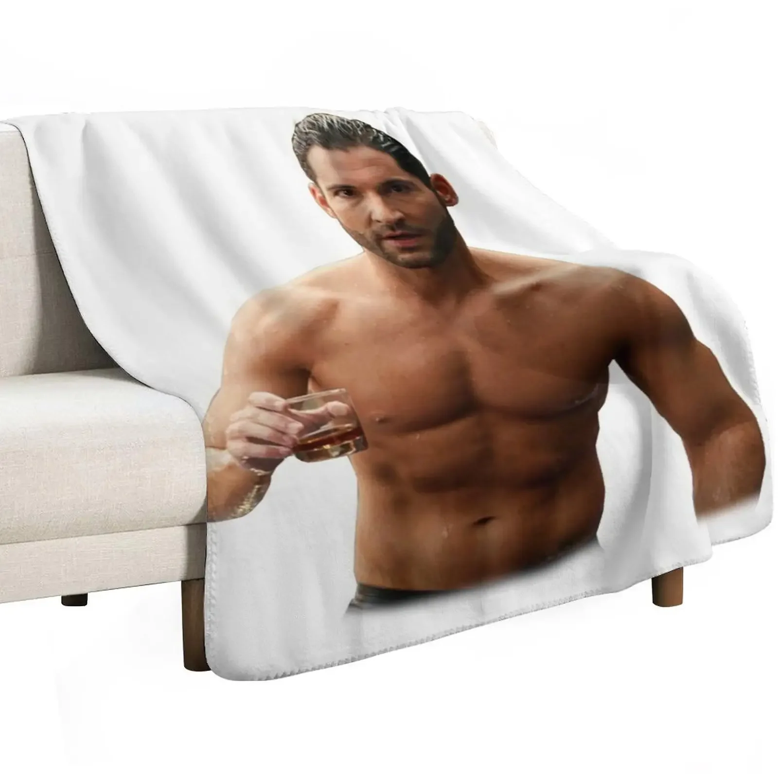 Tom Ellis Throw Blanket Bed covers Stuffeds Thin Blanket