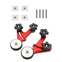 Bearing Roller Feeder Red Adjustable for Inverted Engraving Machine Band Saw