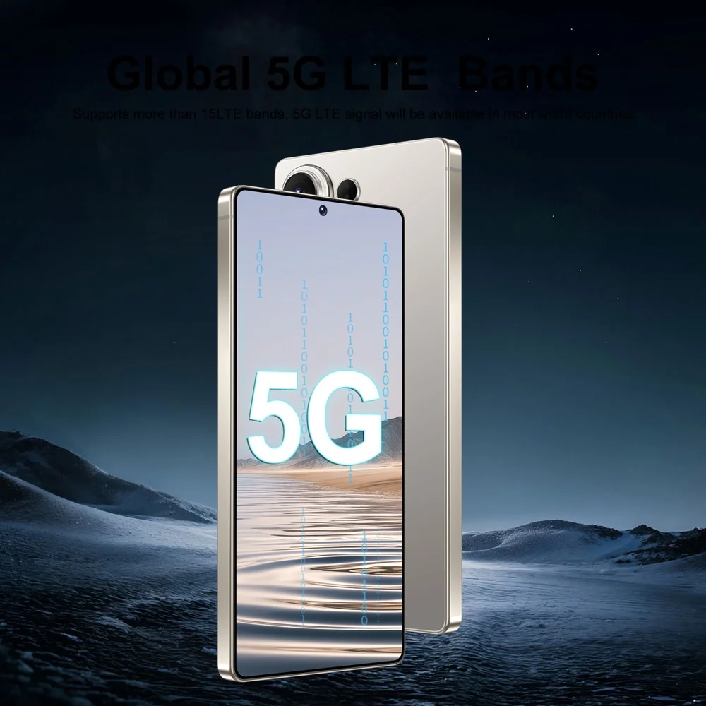 K-Touch Smartphone For S26 Ultra 5G Cell Phone 7.3 Inch 7800mAh Battery Mobile Phones Full Display Android 48MP Camera 22GB RAM 2TB ROM Face ID 5G Dual SIM Unlocked Android 15 Cell Phone with FM Radio GPS