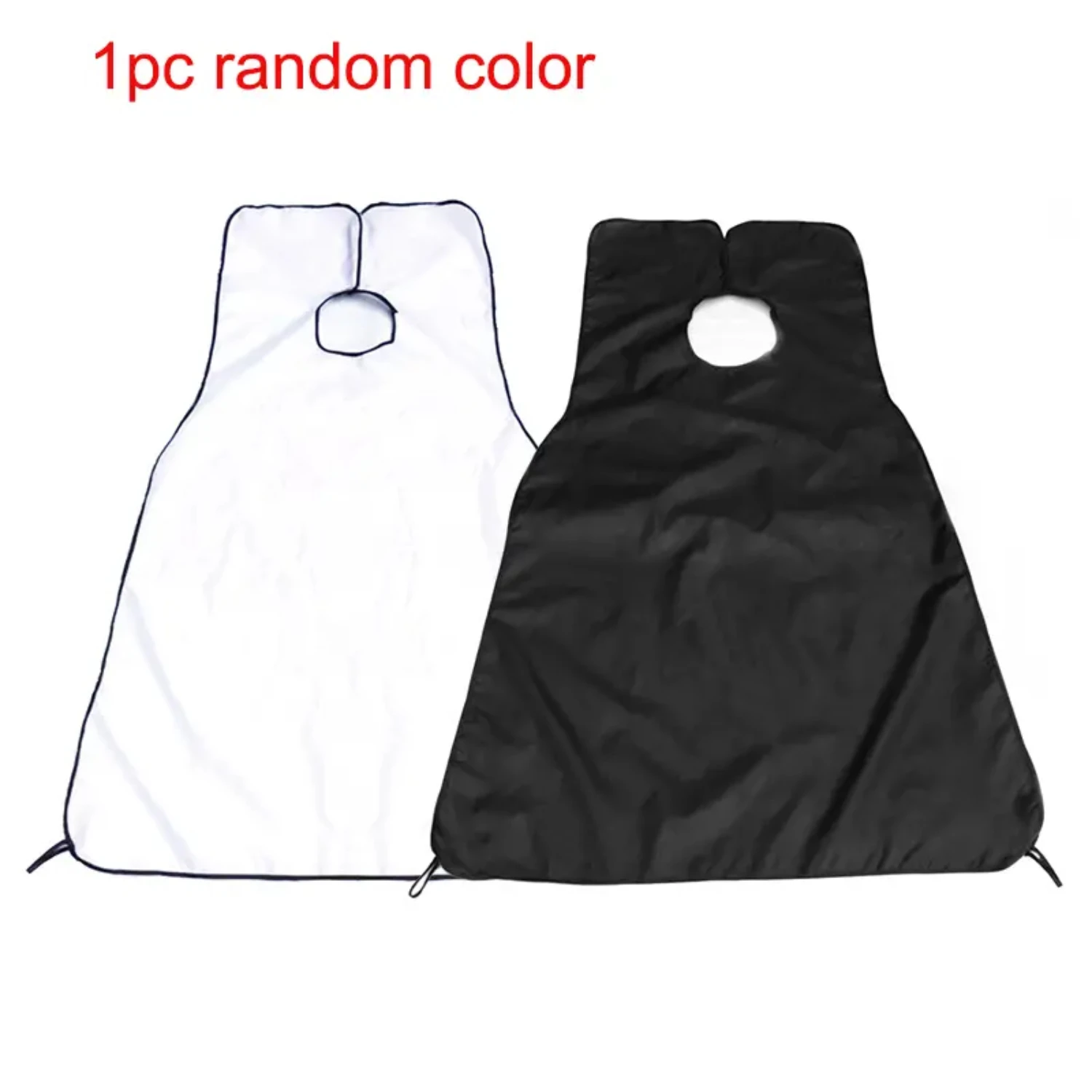Elegant, Durable, Waterproof Beard Bib Apron for Men - Convenient Mess-Free Shaving Cape in Random Color - Adjustable Straps, St