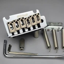 Wilkinson Licensed 2 Point Vintage Type Electric Guitar Tremolo Bridge Chrome Silver for ST And Suhr Guitar WOV06