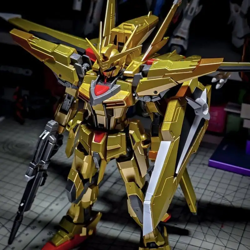 

Распродажа: Модель-конструктор RG 41 Akatsuki Oowashi Equipment Seed Plated Version, масштаб 1/144, сборная модель мобильного костюма, фигурка, игрушка для мальчиков, подарки