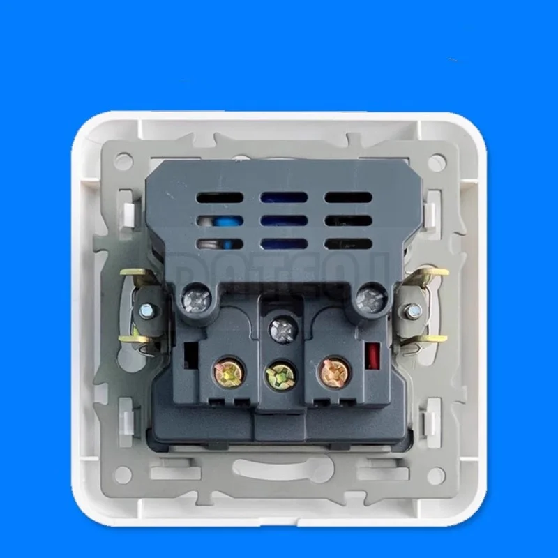 Type 80 Korean European-German French 16A Socket Switch 82mm*82mm Hole Distance 60mm 110VAC 220VAC