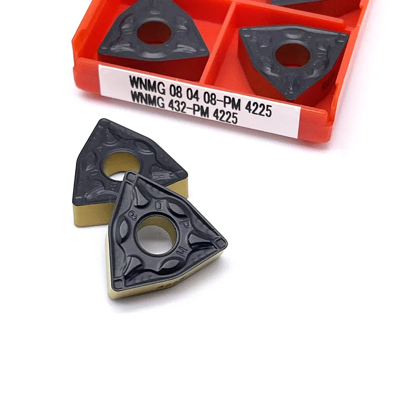 WNMG080404 PM4225 WNMG080408 PM4225 High Quality carbide face milling inserts cutter tools blade High cost performance