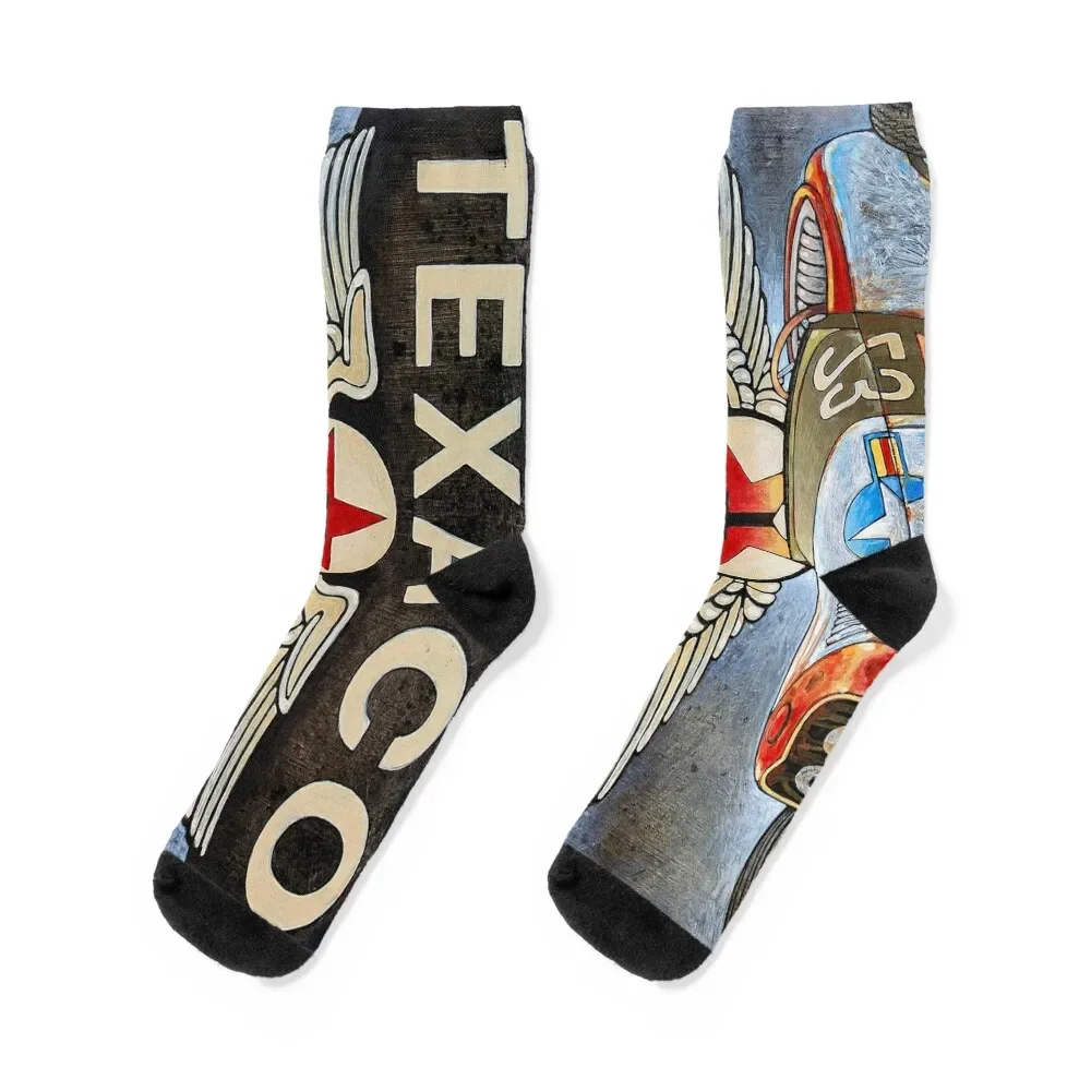 

Texaco Motor Oil & Gasoline Socks new in's cartoon sport Socks For Men Women's