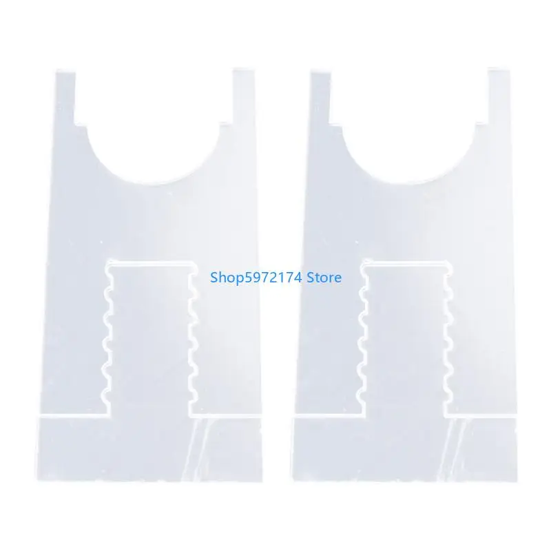 Y3NB 2Pcs Adjustable Acrylic Wall Spacer For Furniture And Sofa Legs Prevent Sliding Wall Mounting Under Couch Protective