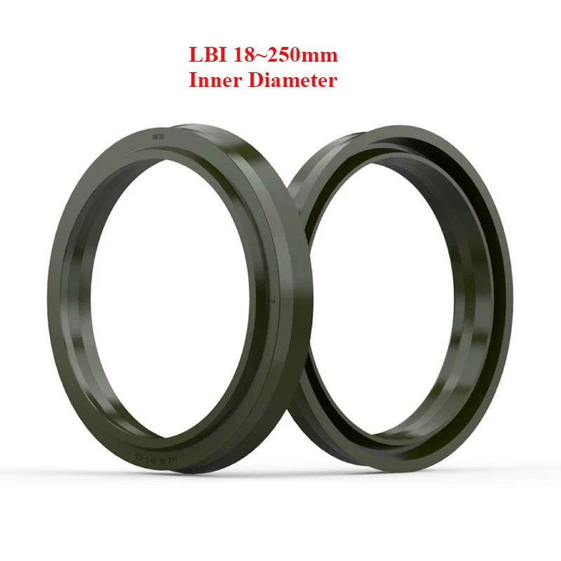 

LBI Series Dustproof Seal Japan Hydraulic Cylinder Piston Rod Waterproof and Dustproof Seal LBI 18~250mm Inner Diameter