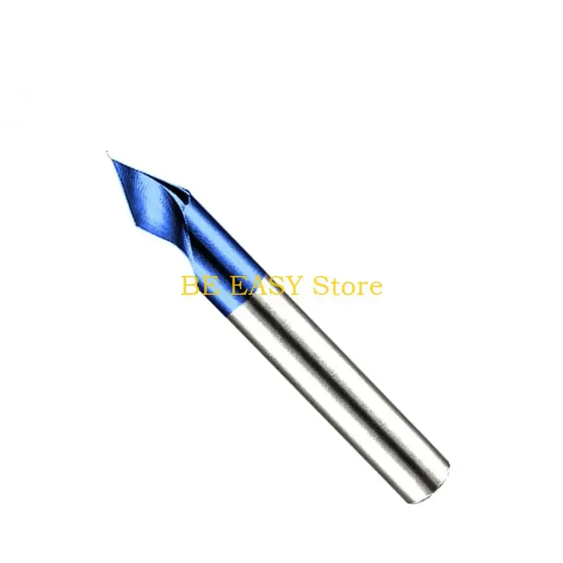 

E28F Professional 30/45/60/90 Degree V Type Chamfering Router Bit 1/4Inch Shank