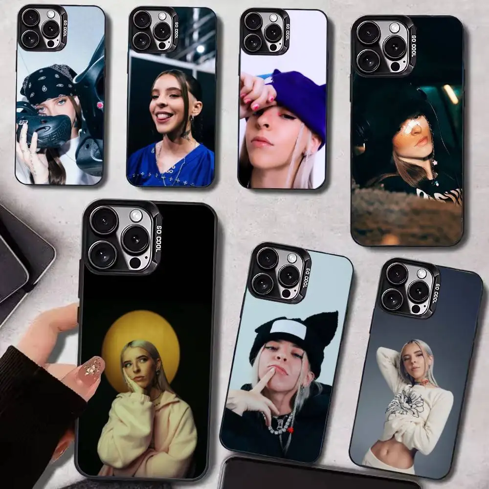 

Singer Young M-Miko Phone Case For iPhone17,16,15,14,13,12,11 Plus,Pro Max Black Candy Matte Shockproof Cover