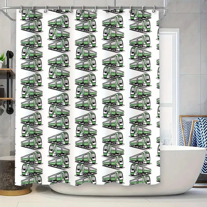

Floral Shower Curtain Botanical Flower Pattern Waterproof Bathroom Decor Vintage Farmhouse Rustic Home Textile Accessories