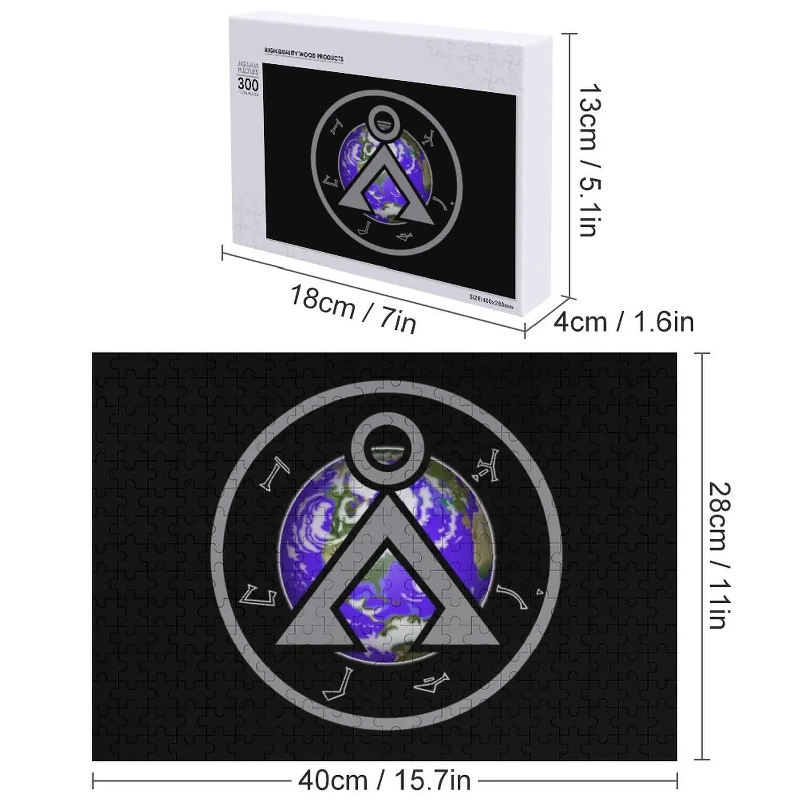 Puzzle Stargate SG1 z Własnym Zdjęciem - Personalizowany Prezent na Święta, Prezent dla Nowożeńców