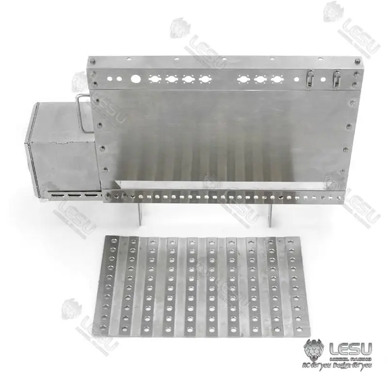 Tool box LESU 1/14 truck TGX simulation assembly line baffle pedal decorative parts assembly Tamiya tractor DIY modification