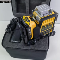 2024 Dewalt DW089LG 3 Sides*360 12 Lines Laser Level Horizontal Green Light tool Meter Outdoor Degree Vertical 12V  Battery