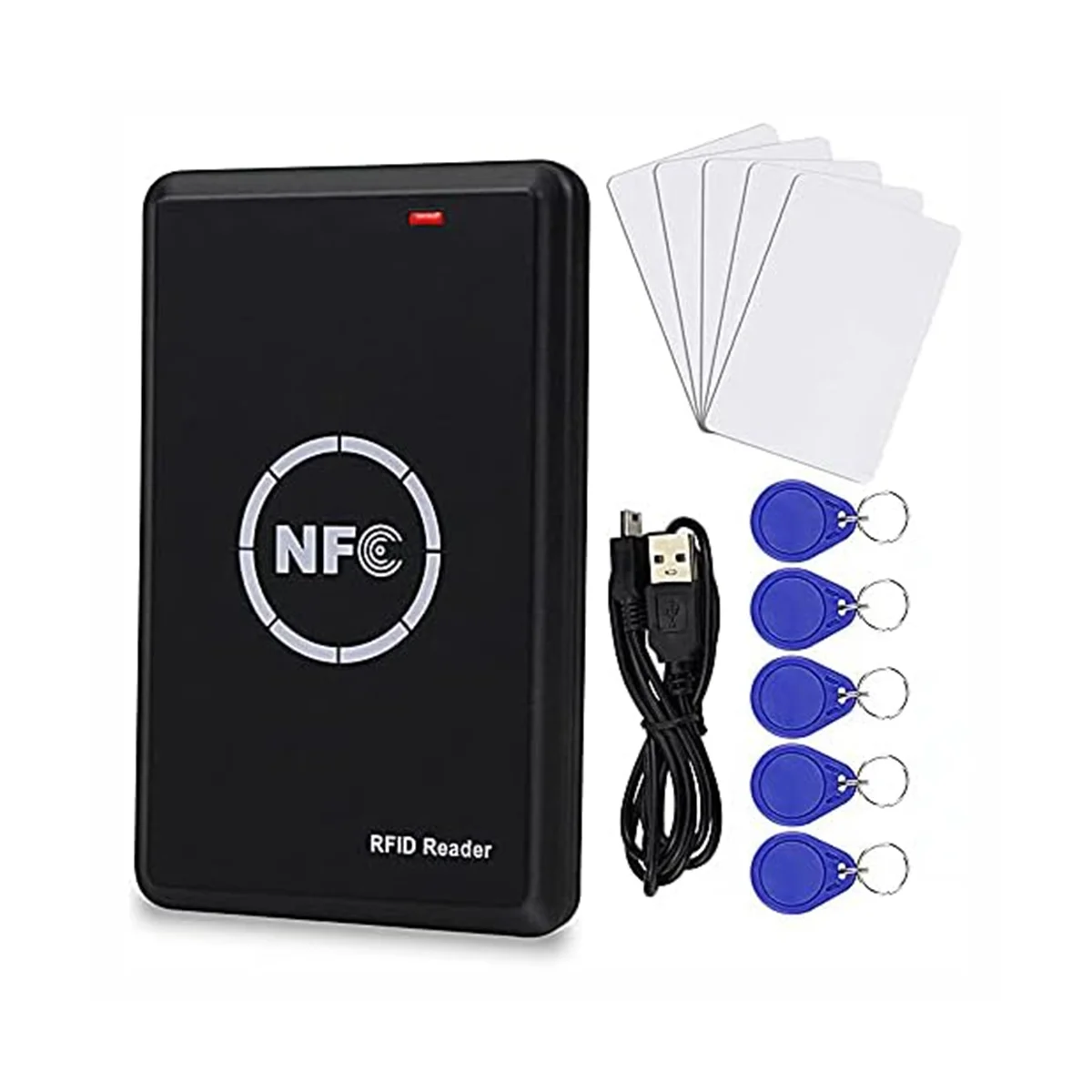 

Smart Access Control Card Copier, RFID Reader Writer, 125KHz Card Duplicator, 13.56MHz Encrypted Card Decoder, NFC Tag