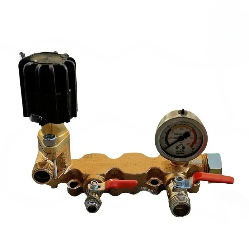 30C5 triplex plunger pump outlet chamber pressure regulating valve pressure gauge size switch dosing spray 22 26 30