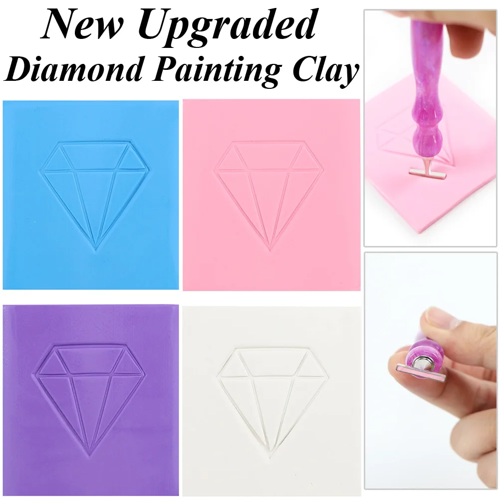 a large diamond painting clay, scented diamond painting putty, diamond painting clay, diamond painting tool kit