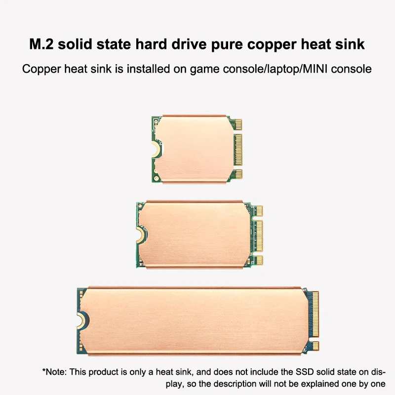 1Set M.2 NVME 2280 2242 2230 SSD Heatsink PS5 Radiator Solid State Drives Cooler For Laptop PC M2 2280 NGFF PCI-E SSD