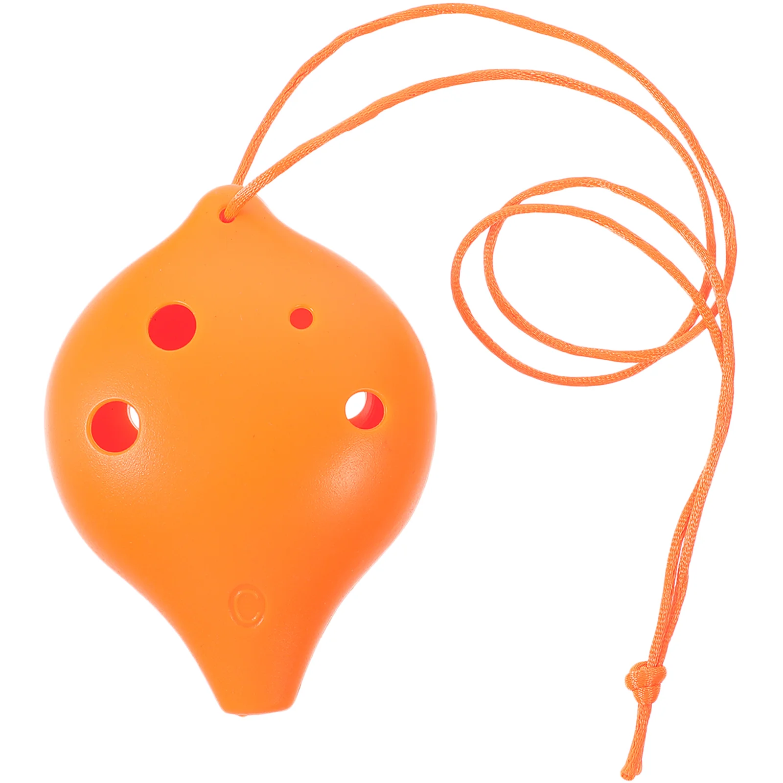 

Portable Resin Ocarina Music Instrument Musical for Adult Beginner Children Orange Student