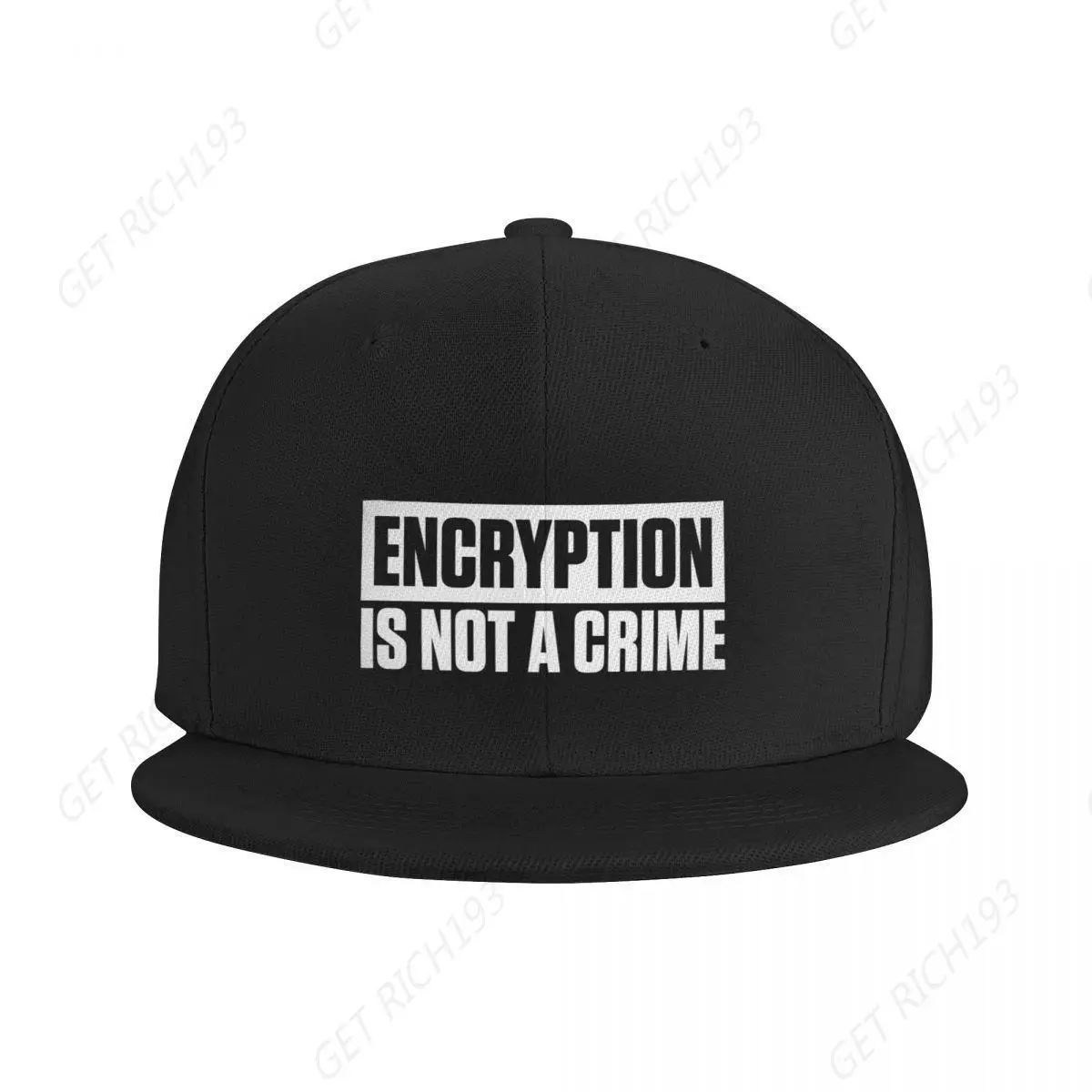 Encryption Is Not A Crime Baseball Cap Hat Beach Luxury Brand Hats Baseball Cap Anime Men'S Cap Women One Size