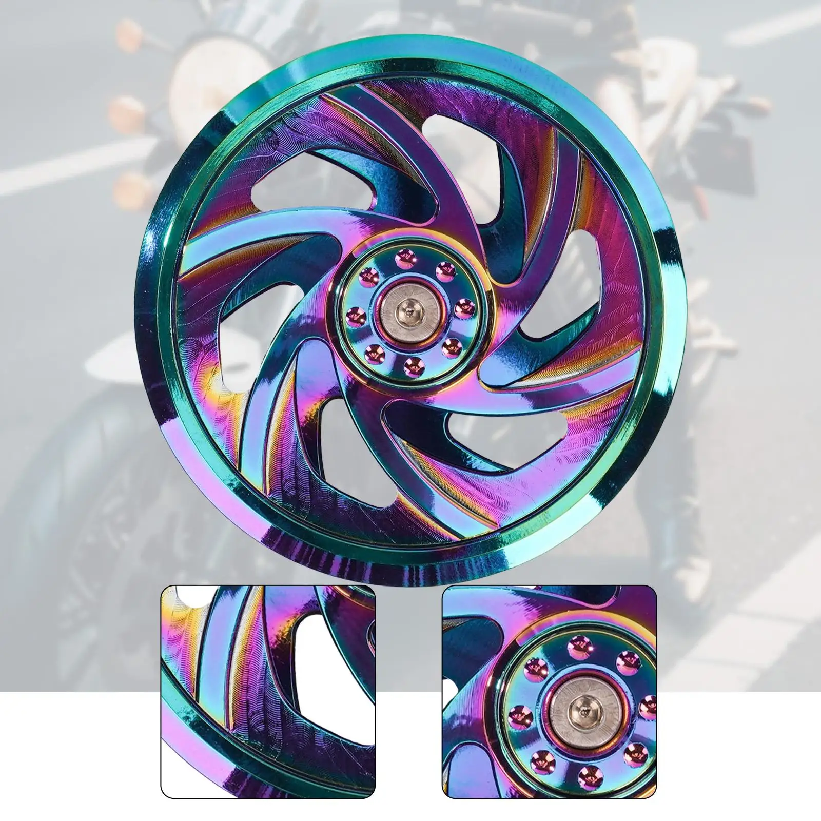 ملحقات غطاء المروحة قطع غيار عالية الأداء، سهلة التركيب، غطاء حماية جانبي للمحرك للدراجة النارية #5