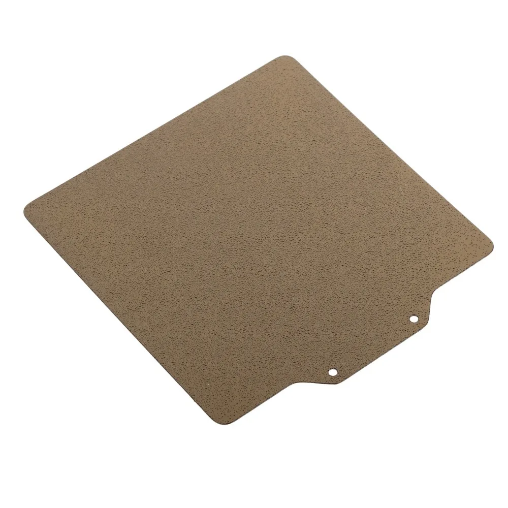 120x120mm Spring Steel Build Plate 2 Sided Magnetic PEI Build Plate PEI Coated Spring Steel Powder Painted Sheet 3D Printer