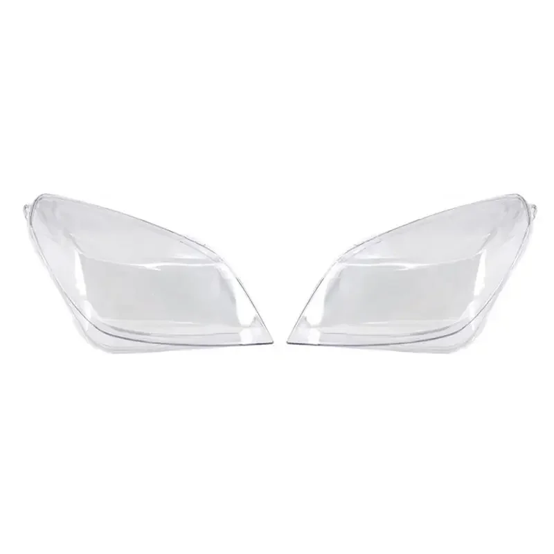 Car Headlight Lens Cover Head Light Lampshade Front Light Shell Component，Opel Astra H 2004 2005 2006 2007 2008 2009 -1 Pair