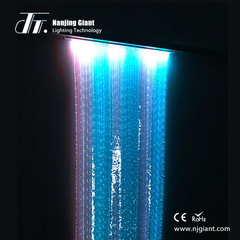 

Hot sell DIY Fiber Optic Ceiling Light Curtain for Sensory Room with 2m 2.5m 3m Fiber Optic