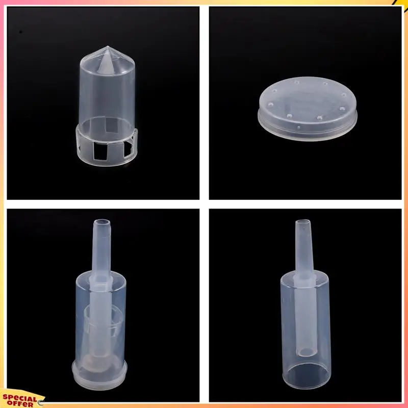 

Комплект крышек для ферментации ABFI, воздушный шлюз для ферментации воздушных замков с черными втулками, пузырьковый шлюз для пива и вина, баночка