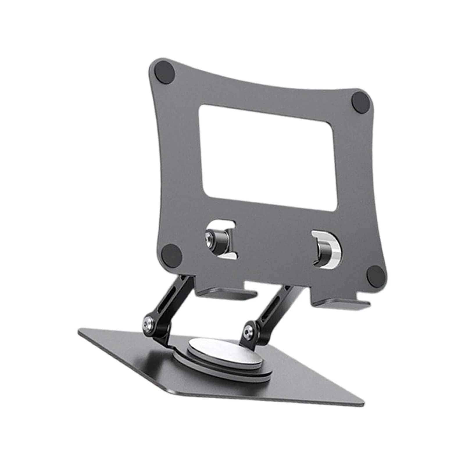 Portable Laptop Stand Foldable 360 Rotatable Aluminum Adjustable Cooling Bracket Ergonomic Desk Holder for Notebook Computer