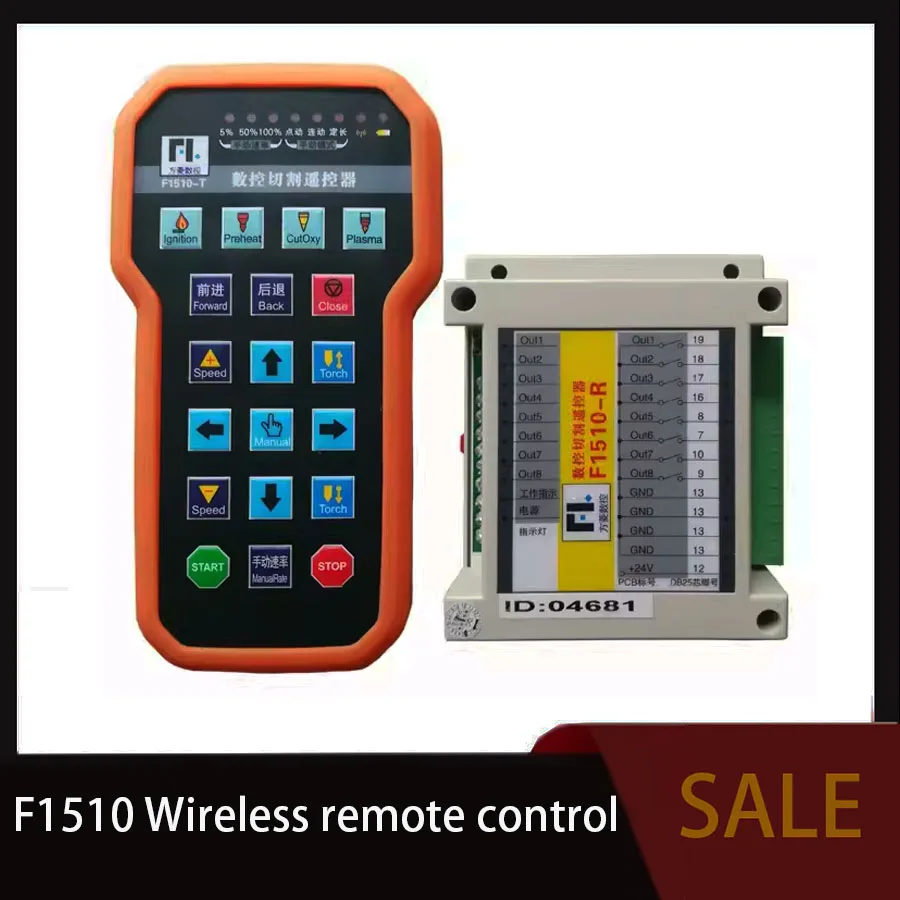 

Fangling F1510 wireless remote control CNC plasma cutting machine controller is suitable for F2100B/F2300B/F2300A systems