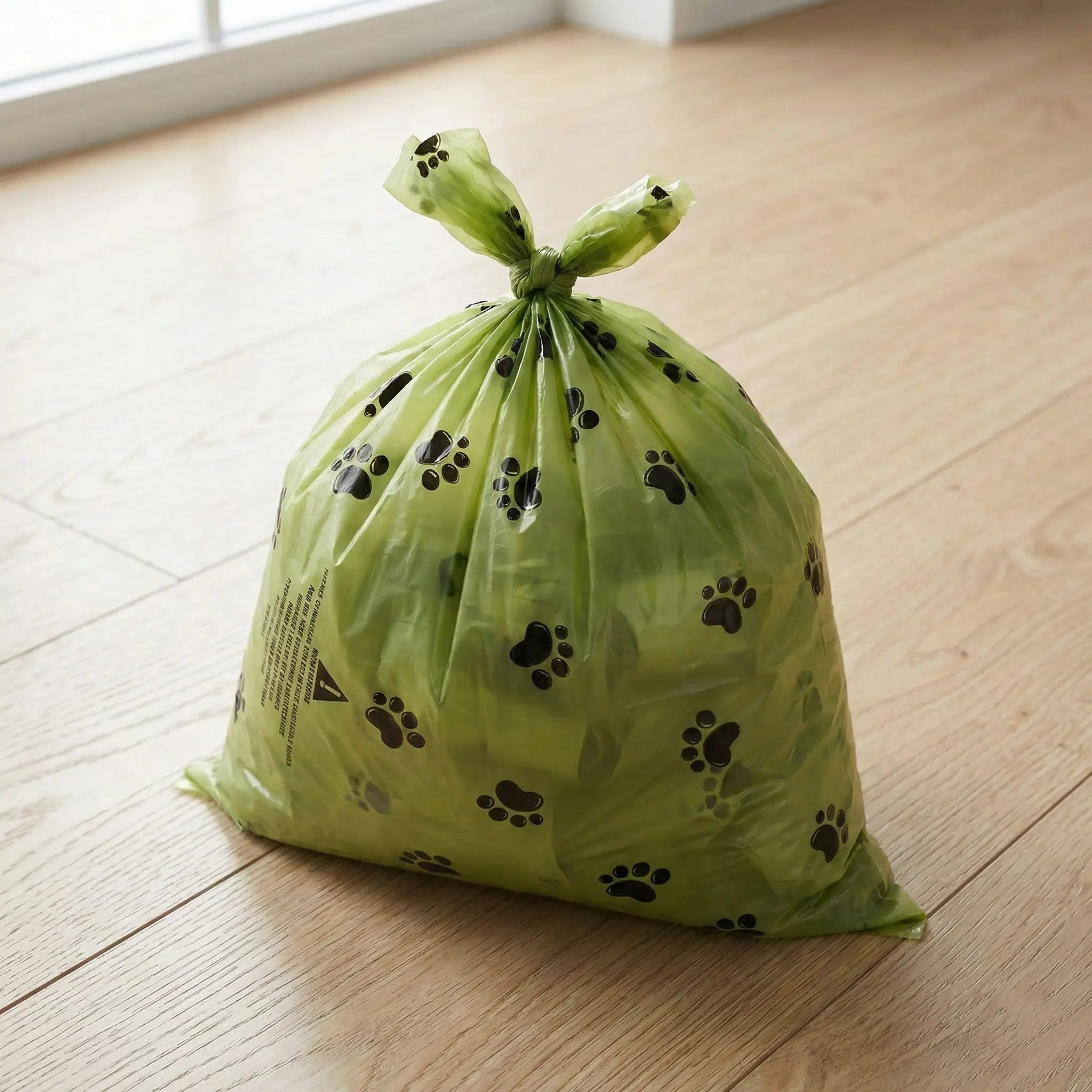 Dog Poop Bags Waterproof Dog Waste Bags Doggie Cat Puppy Outdoor Walk Home Clean Refill Garbage Bag Pet Supplies 15 Bags/Roll