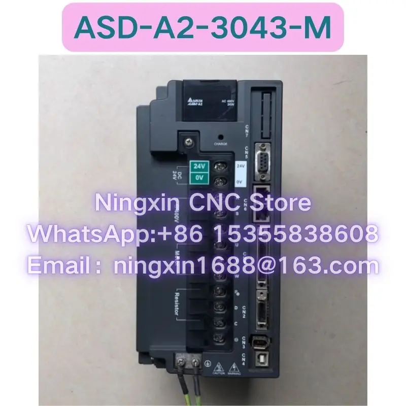 Used ASD-A2-3043-M Servo Drive Functional test OK Fast delivery