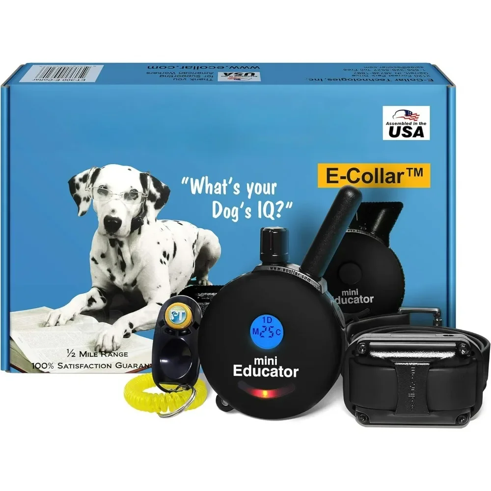 

Electronic Training Collars Dog Training Collar with Remote Control - 1/2 Mile Range, Waterproof, Rechargeable,Dogs Collars